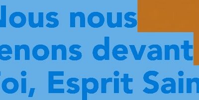 Nous nous tenons devant Toi, Esprit Saint VE 486-Aout-Septembre 2026