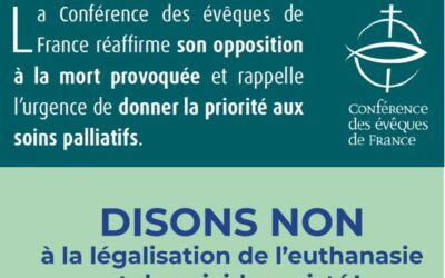 Dire non à la légalisation de l’euthanasie Fin de vie