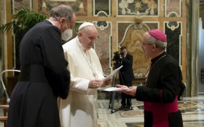 Les Mouvements d’Action Catholique rencontrent le Pape François le 13 janvier 2022 VEA participe avec 5 membres de l'ENA