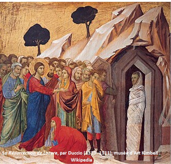 « Je suis la résurrection et la vie » Edition du 22 mars 2026